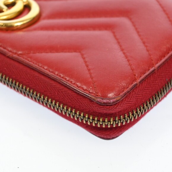 Gucci Gg Marmont Round Zipper Long #210477G26B - Picture 7 of 16